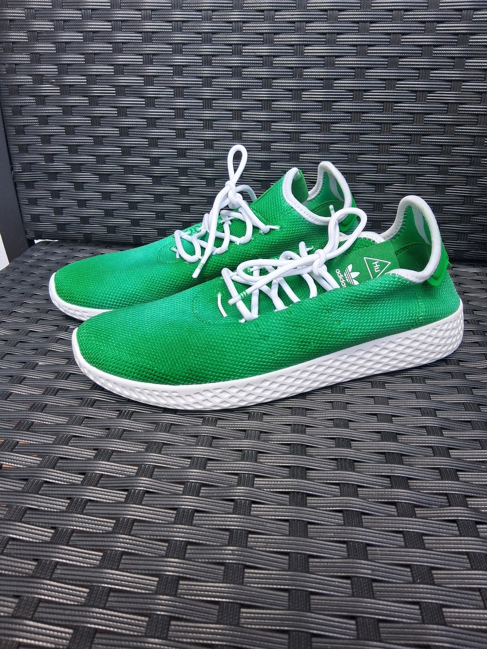 Adidas x Pharrell Williams Tennis Hu Holi Bright Green DA9619, Size 8M